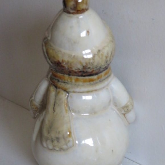 Xmas Snowman Ceramic (217C) - Picture 3 of 3